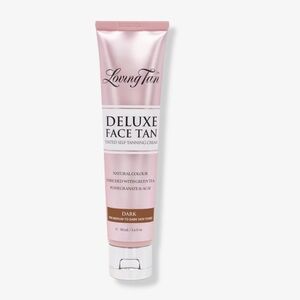 Loving tan deluxe face tan in dark